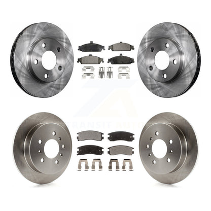 [Avant + Arrière] Kit de Disque et plaquette (céramique) de frein pour Pontiac Grand Am Oldsmobile Alero K8T-103259
