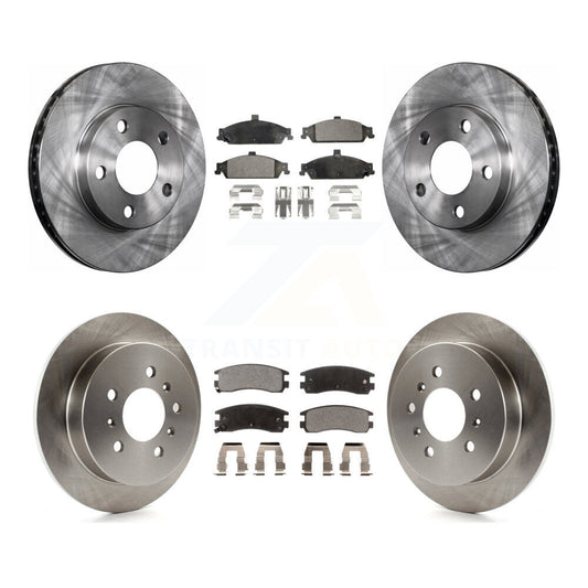 [Avant + Arrière] Kit de Disque et plaquette (céramique) de frein pour Pontiac Grand Am Oldsmobile Alero K8T-103259