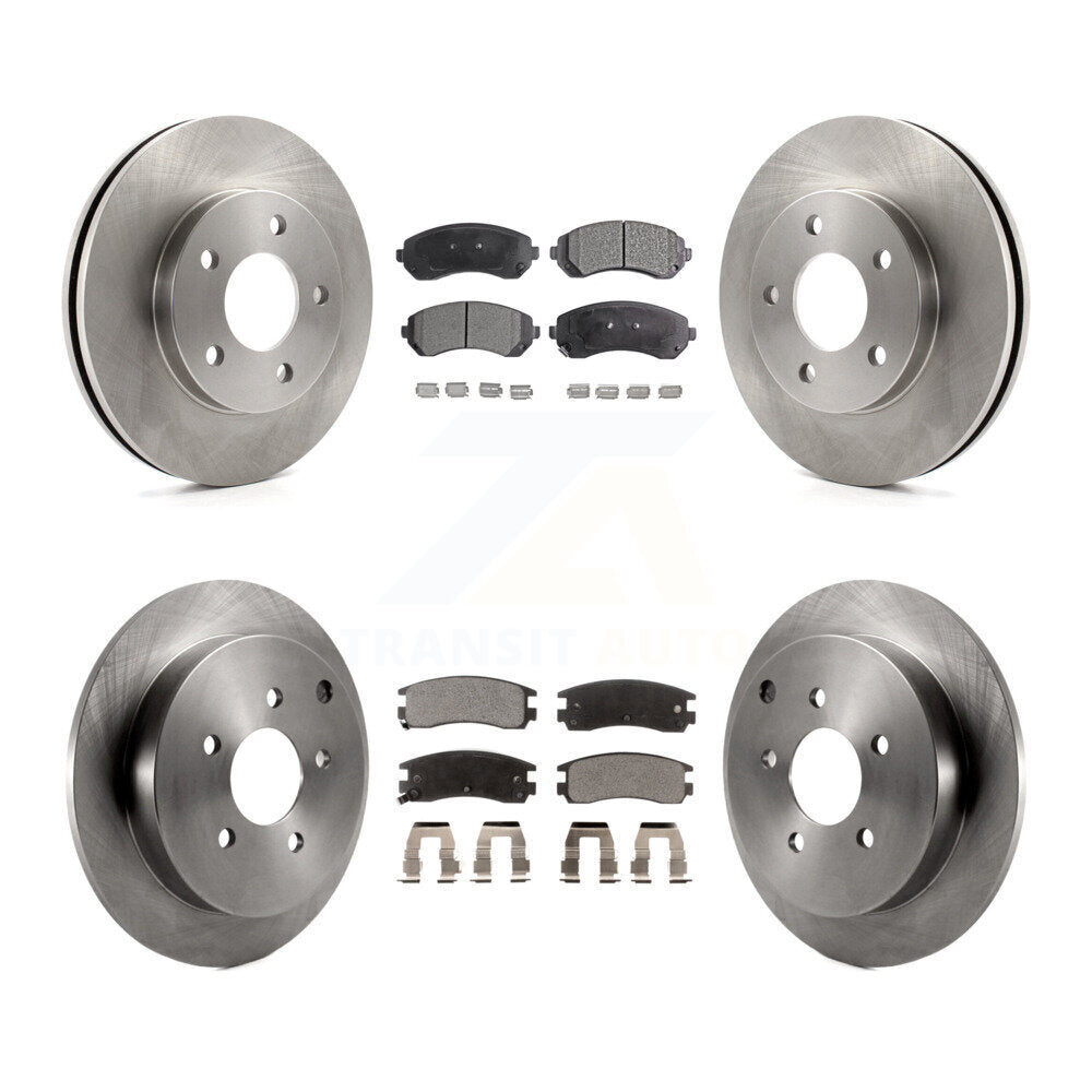 [Avant + Arrière] Kit de Disque et plaquette (céramique) de frein pour Buick Rendezvous Pontiac Aztek K8T-103260