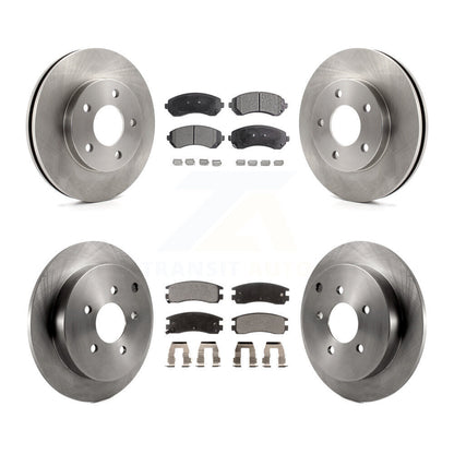 [Avant + Arrière] Kit de Disque et plaquette (céramique) de frein pour Buick Rendezvous Pontiac Aztek K8T-103260