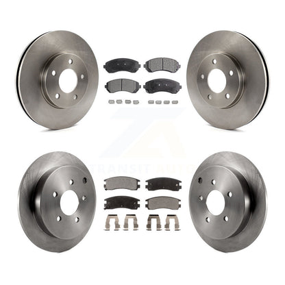 [Avant + Arrière] Kit de Disque et plaquette (céramique) de frein pour Buick Rendezvous Chevrolet Venture Pontiac Montana Aztek Oldsmobile Silhouette K8T-103261