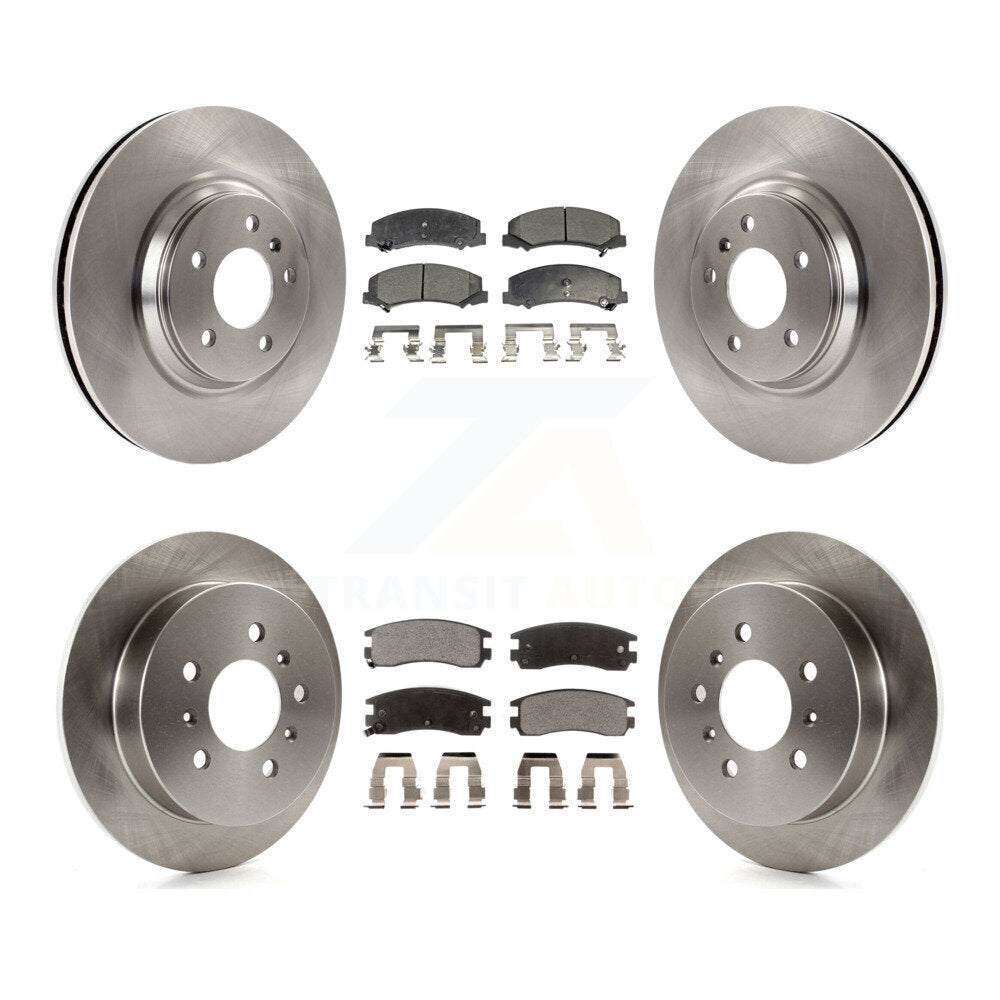[Avant + Arrière] Kit de Disque et plaquette (céramique) de frein pour Buick LaCrosse Allure K8T-103262