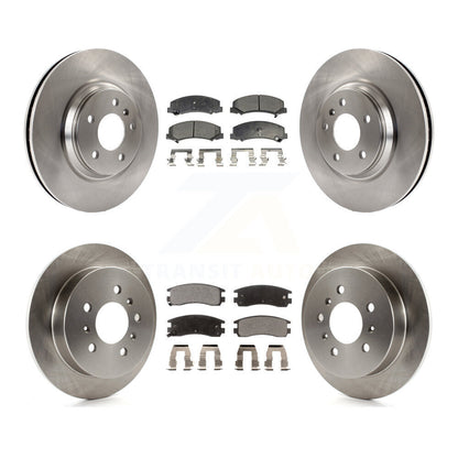 [Avant + Arrière] Kit de Disque et plaquette (céramique) de frein pour Buick LaCrosse Allure K8T-103262