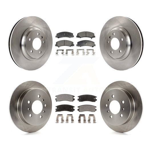 [Avant + Arrière] Kit de Disque et plaquette (céramique) de frein pour Buick LaCrosse Allure K8T-103262