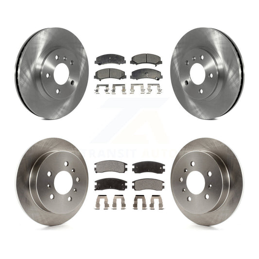 [Avant + Arrière] Kit de Disque et plaquette (céramique) de frein pour Chevrolet Impala Monte Carlo K8T-103264