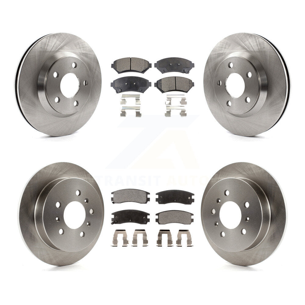 [Avant + Arrière] Kit de Disque et plaquette (céramique) de frein pour 2005 Chevrolet Impala Monte Carlo From Chassis/VIN #59143076 K8T-103265
