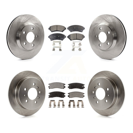 [Avant + Arrière] Kit de Disque et plaquette (céramique) de frein pour 2005 Chevrolet Impala Monte Carlo From Chassis/VIN #59143076 K8T-103265