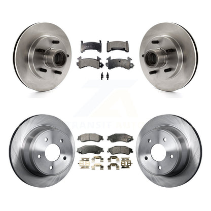 [Avant + Arrière] Kit de Disque et plaquette (céramique) de frein pour Chevrolet S10 Blazer GMC Sonoma Jimmy Isuzu Hombre K8T-103323