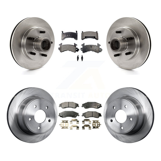 [Avant + Arrière] Kit de Disque et plaquette (céramique) de frein pour Chevrolet S10 Blazer GMC Sonoma Jimmy Isuzu Hombre K8T-103323