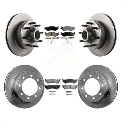 [Avant + Arrière] Kit de Disque et plaquette (céramique) de frein pour 2007 Ford E-150 From 10 17 06 K8T-103326 par Transit Auto