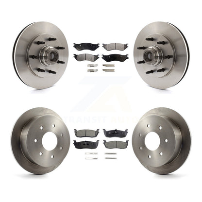 [Avant + Arrière] Kit de Disque et plaquette (céramique) de frein pour Ford F-150 F-250 HD K8T-103336