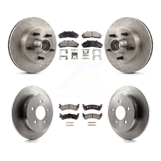 [Avant + Arrière] Kit de Disque et plaquette (céramique) de frein pour Ford Ranger avec 261mm Diameter Rotor K8T-103338