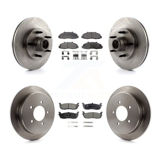 [Avant + Arrière] Kit de Disque et plaquette (céramique) de frein pour Ford F-150 K8T-103343