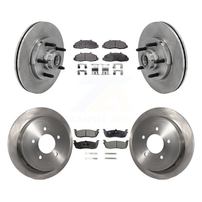 [Avant + Arrière] Kit de Disque et plaquette (céramique) de frein pour Ford F-150 Lincoln Blackwood K8T-103345