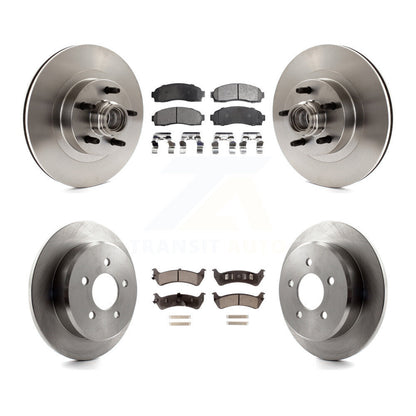 [Avant + Arrière] Kit de Disque et plaquette (céramique) de frein pour 2001 Ford Explorer Sport RWD K8T-103348