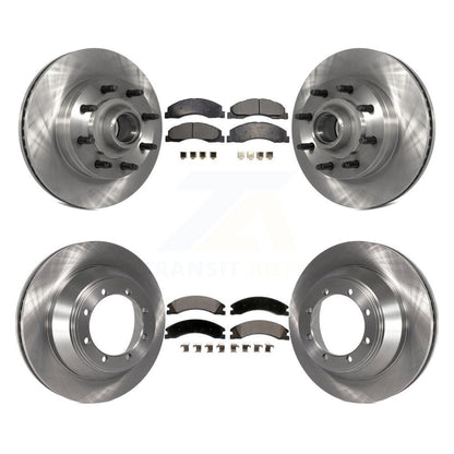 [Avant + Arrière] Kit de Disque et plaquette (céramique) de frein pour Ford E-450 Super Duty avec Single Wheels K8T-103368