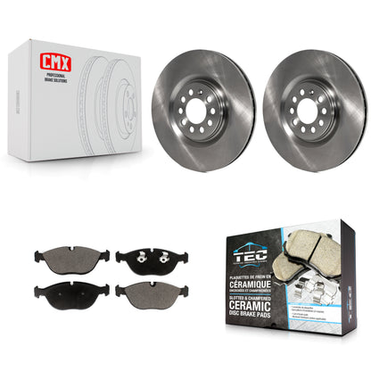 [Avant] Kit de Disque et plaquette (céramique) de frein pour 2006 Audi TT Quattro 3.2L K8T-103376