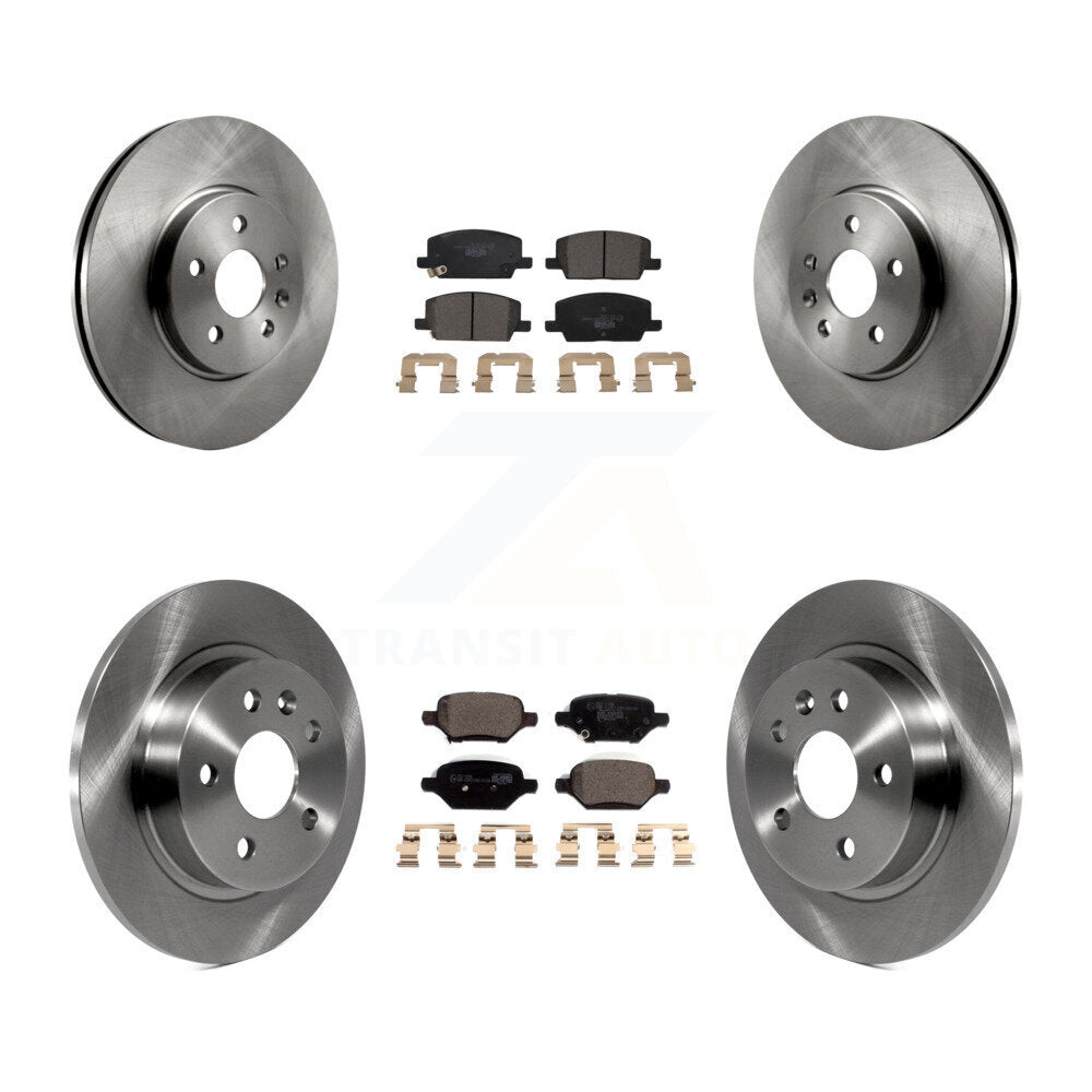 [Avant + Arrière] Kit de Disque et plaquette (céramique) de frein pour Chevrolet Trax Buick Encore K8T-103380