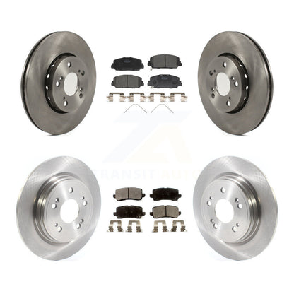 [Avant + Arrière] Kit de Disque et plaquette (céramique) de frein pour Acura RLX K8T-103385
