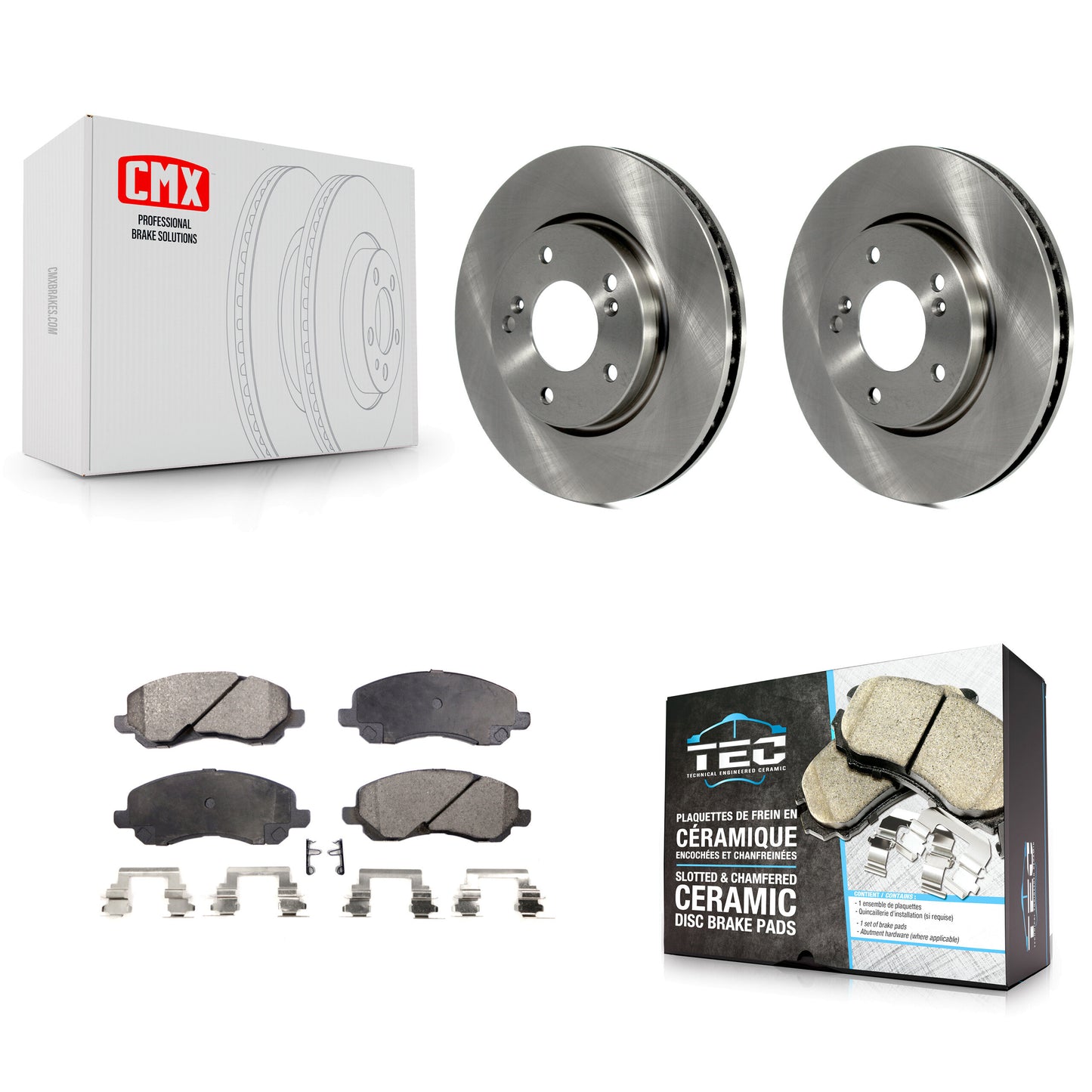 [Avant] Kit de Disque et plaquette (céramique) de frein pour Mitsubishi Galant K8T-103390