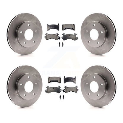 [Avant + Arrière] Kit de Disque et plaquette (céramique) de frein pour Cadillac Eldorado Buick Riviera Seville Oldsmobile Toronado K8T-103398