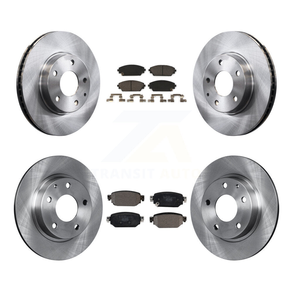 [Avant + Arrière] Kit de Disque et plaquette (céramique) de frein pour 2019-2021 Mazda CX-3 FWD K8T-103404