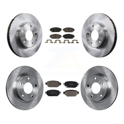 [Avant + Arrière] Kit de Disque et plaquette (céramique) de frein pour 2019-2021 Mazda CX-3 FWD K8T-103404