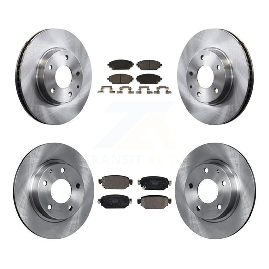 [Avant + Arrière] Kit de Disque et plaquette (céramique) de frein pour 2019-2021 Mazda CX-3 FWD K8T-103404