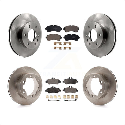 [Avant + Arrière] Kit de Disque et plaquette (céramique) de frein pour Mercedes-Benz Sprinter 3500 K8T-103409 par Transit Auto