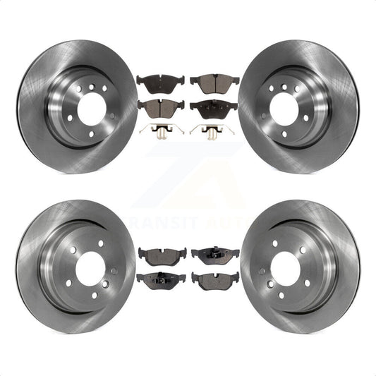 [Avant + Arrière] Kit de Disque et plaquette (céramique) de frein pour 2012 BMW X1 xDrive28i avec 300mm Diameter Rotor K8T-103411 par Transit Auto