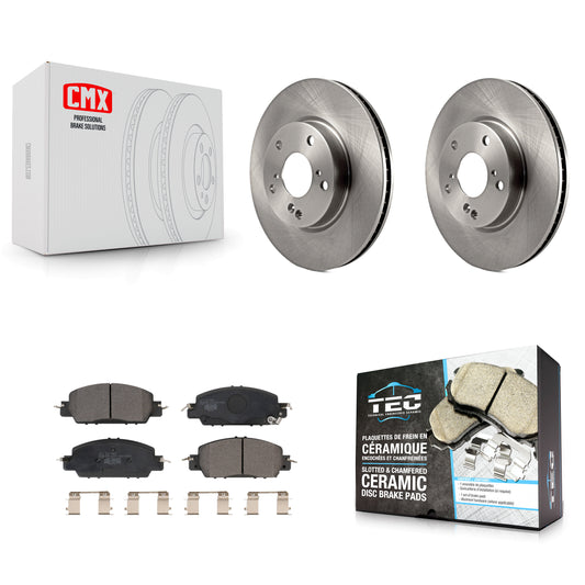[Avant] Kit de Disque et plaquette (céramique) de frein pour 2017 Honda Accord LX-S K8T-103420