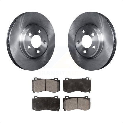 [Avant] Kit de Disque et plaquette (céramique) de frein pour 2019 Dodge Charger GT avec Brembo Brakes K8T-103426 par Transit Auto