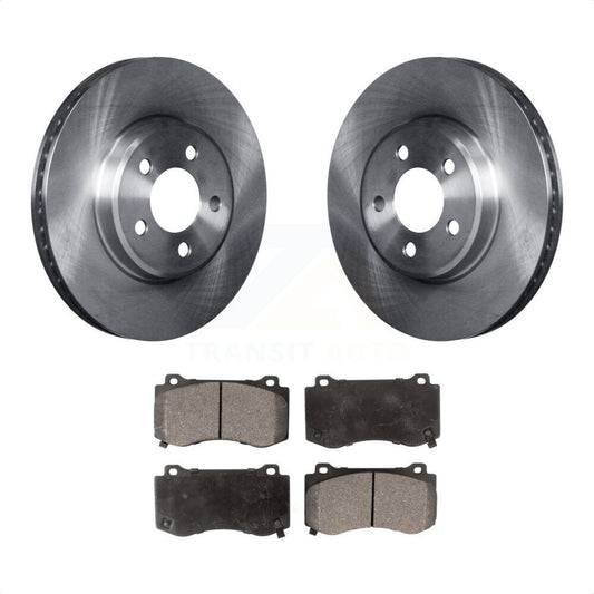 [Avant] Kit de Disque et plaquette (céramique) de frein pour 2019 Dodge Charger GT avec Brembo Brakes K8T-103426 par Transit Auto