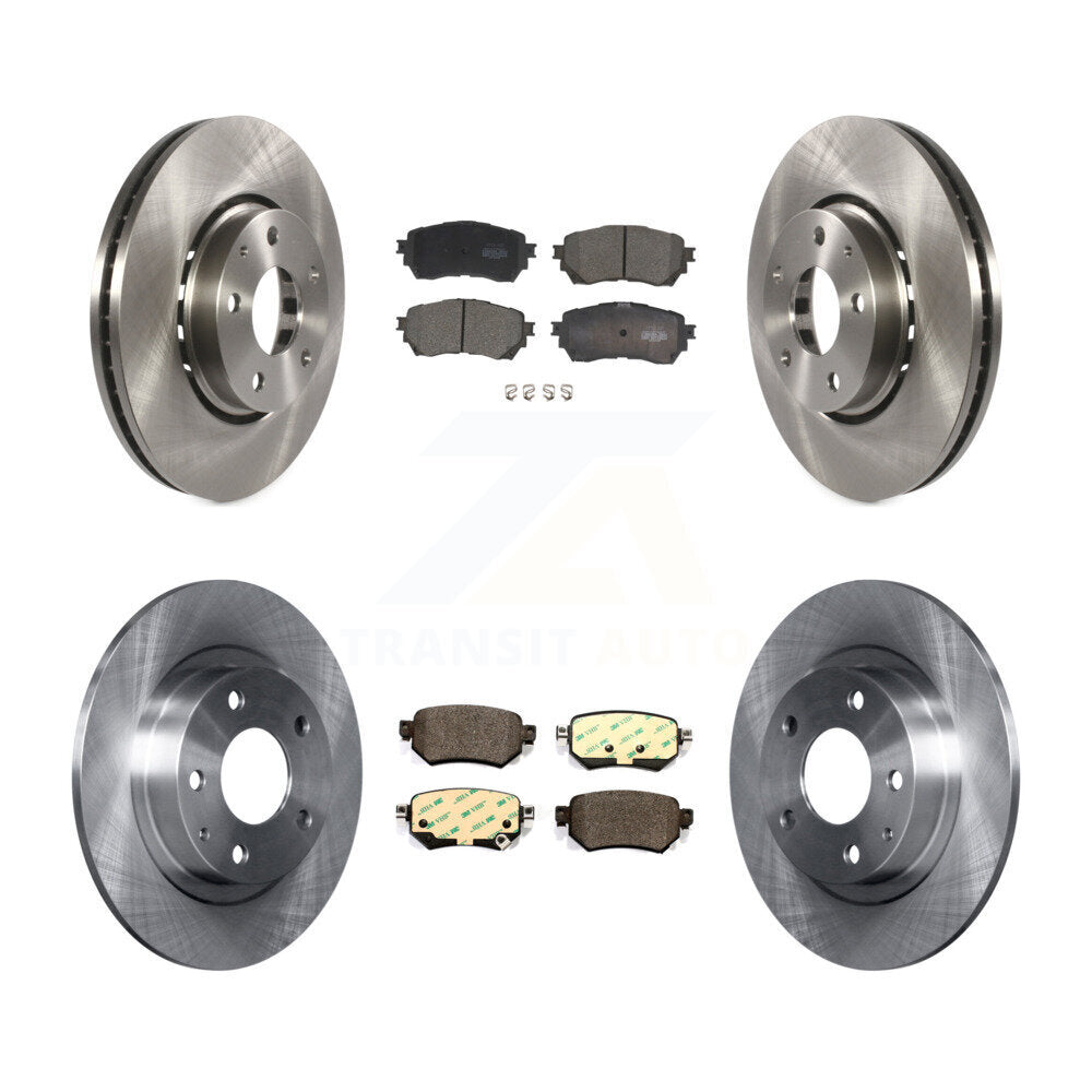 [Avant + Arrière] Kit de Disque et plaquette (céramique) de frein pour 2019-2021 Mazda 6 Naturally Aspirated K8T-103430