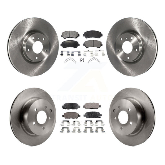 [Avant + Arrière] Kit de Disque et plaquette (céramique) de frein pour Nissan Maxima K8T-103436