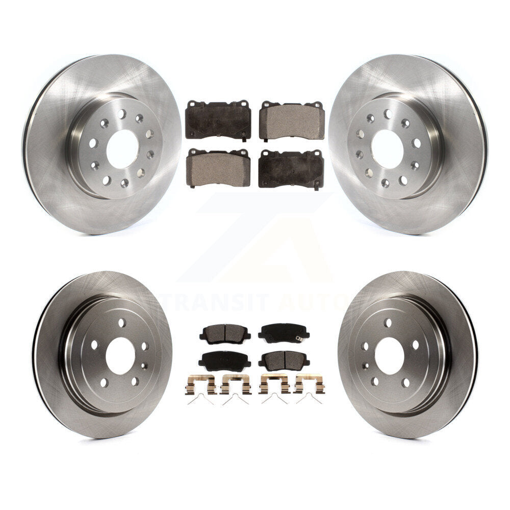 [Avant + Arrière] Kit de Disque et plaquette (céramique) de frein pour Cadillac CTS K8T-103441