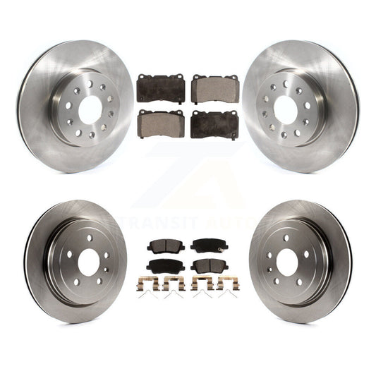 [Avant + Arrière] Kit de Disque et plaquette (céramique) de frein pour Cadillac CTS K8T-103441