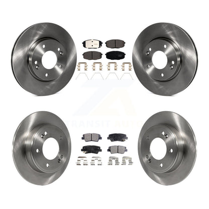 [Avant + Arrière] Kit de Disque et plaquette (céramique) de frein pour 2014-2016 Kia Soul K8T-103442
