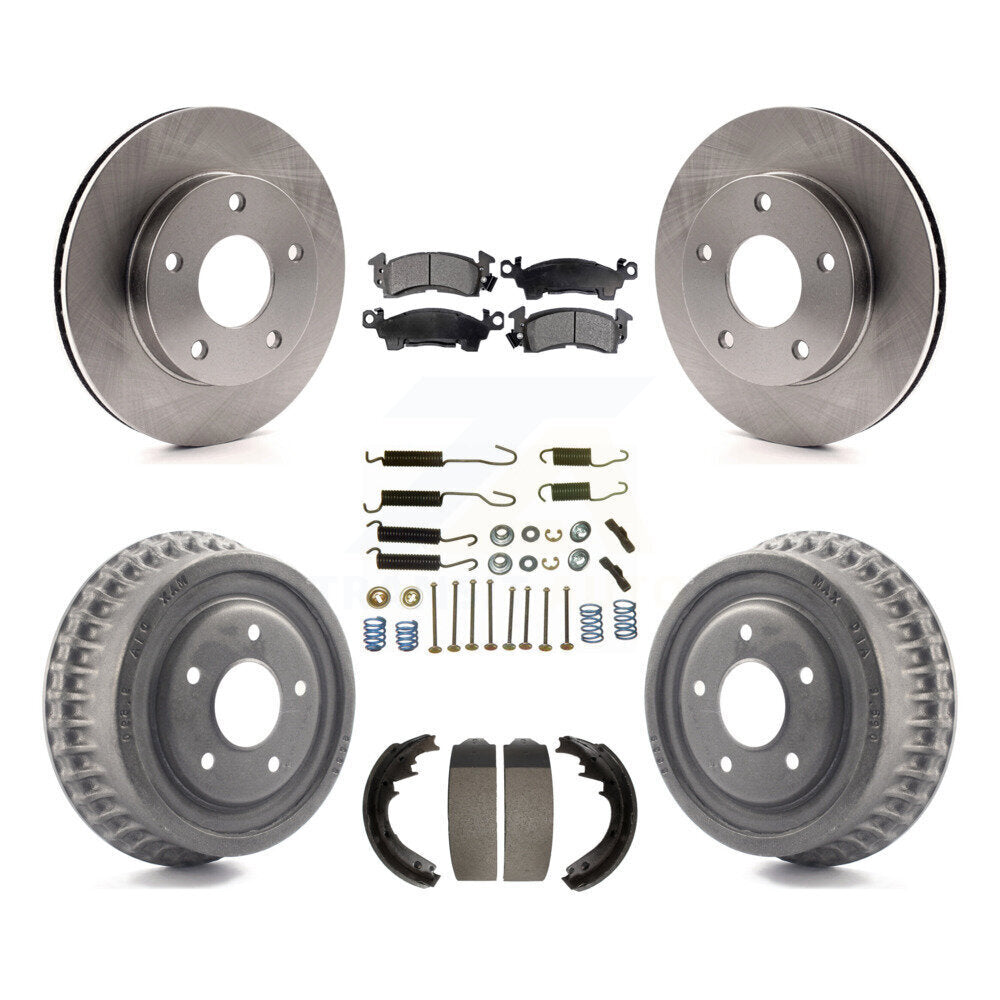 [Avant + Arrière] Kit de Disque et plaquette (céramique) de frein pour GMC Jimmy K8T-103450