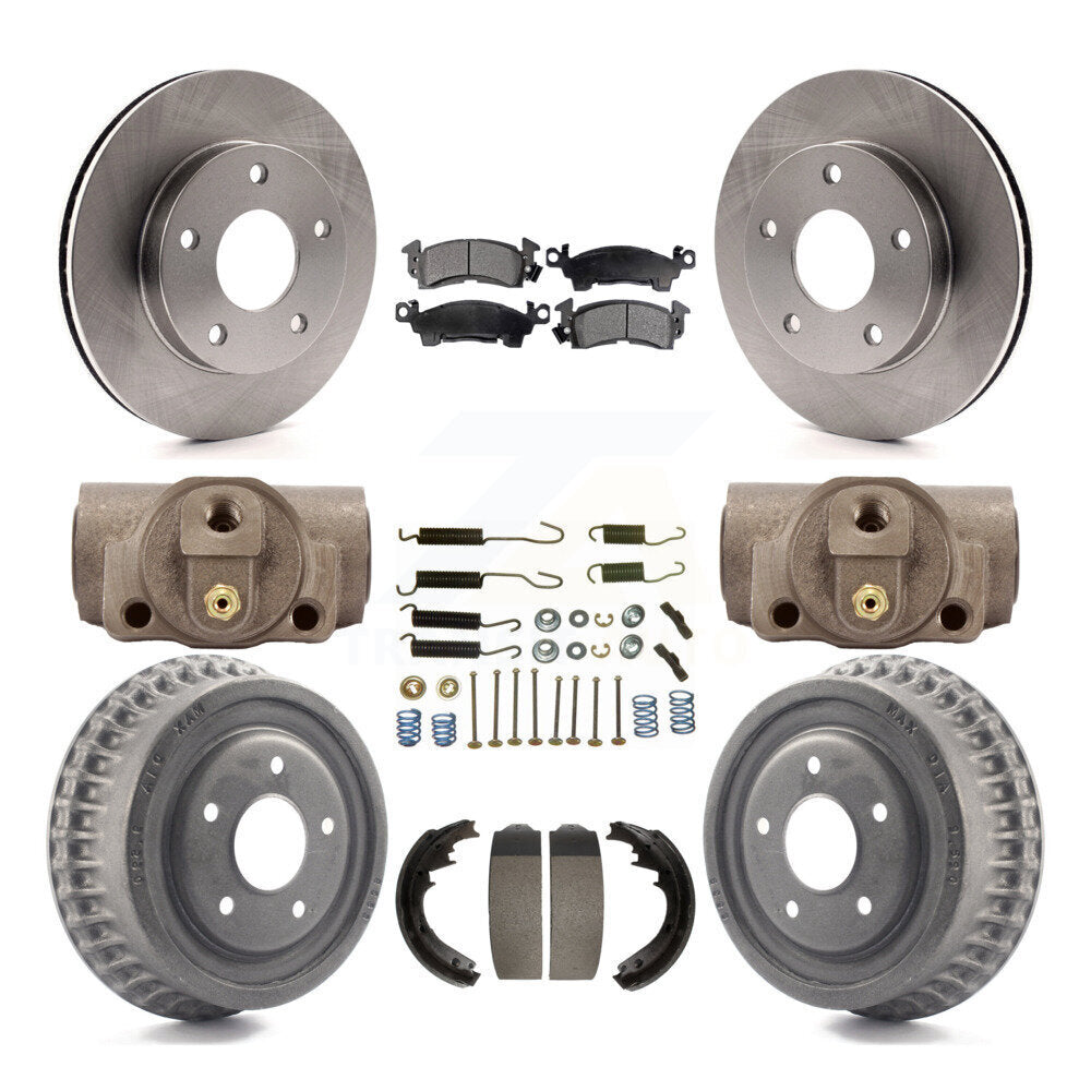 [Avant + Arrière] Kit de Disque et plaquette (céramique) de frein pour GMC Jimmy K8T-103451