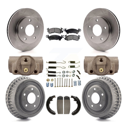 [Avant + Arrière] Kit de Disque et plaquette (céramique) de frein pour GMC Jimmy K8T-103451