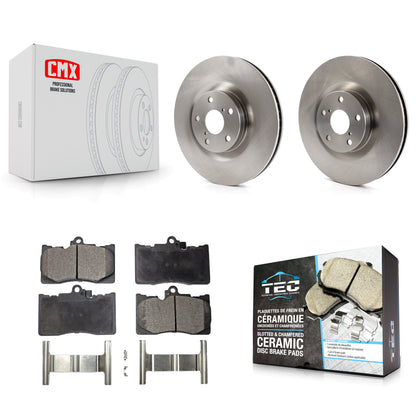 [Avant] Kit de Disque et plaquette (céramique) de frein pour Lexus GS350 IS300 IS350 RC350 IS200t RC300 RC200t GS300 GS450h GS200t GS460 K8T-103453