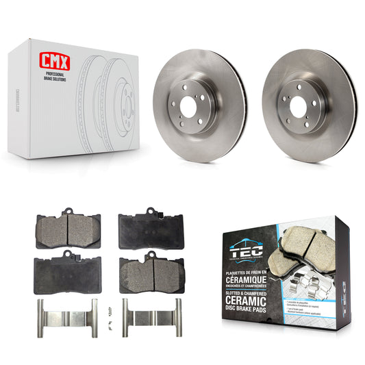 [Avant] Kit de Disque et plaquette (céramique) de frein pour Lexus GS350 IS300 IS350 RC350 IS200t RC300 RC200t GS300 GS450h GS200t GS460 K8T-103453
