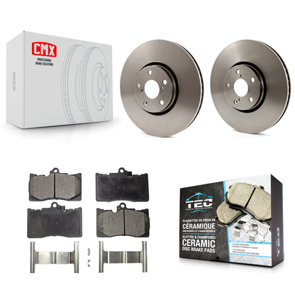 [Avant] Kit de Disque et plaquette (céramique) de frein pour Lexus IS350 IS200t GS350 IS300 GS430 GS450h GS460 K8T-103454