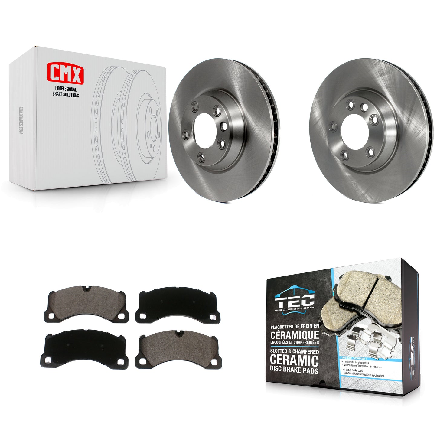 [Avant] Kit de Disque et plaquette (céramique) de frein pour Porsche Cayenne K8T-103460