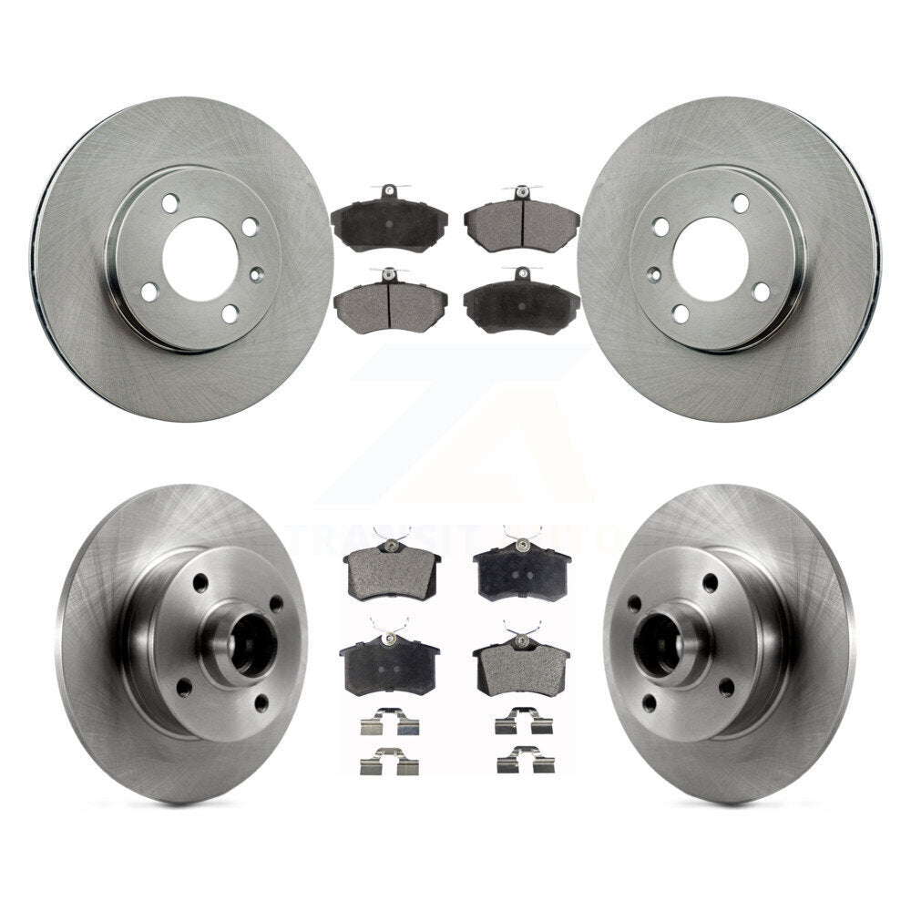 [Avant + Arrière] Kit de Disque et plaquette (céramique) de frein pour Volkswagen Golf Passat K8T-103464