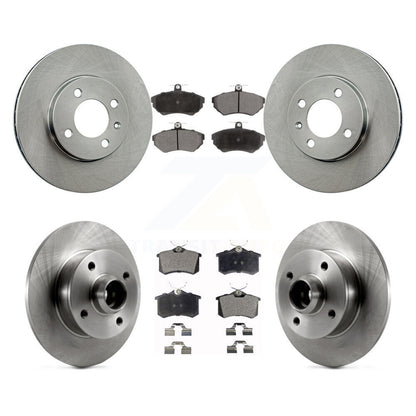 [Avant + Arrière] Kit de Disque et plaquette (céramique) de frein pour Volkswagen Golf Passat K8T-103464