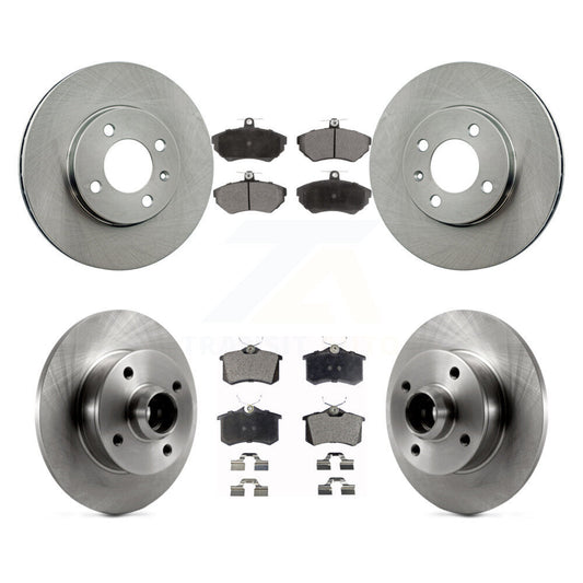 [Avant + Arrière] Kit de Disque et plaquette (céramique) de frein pour Volkswagen Golf Passat K8T-103464