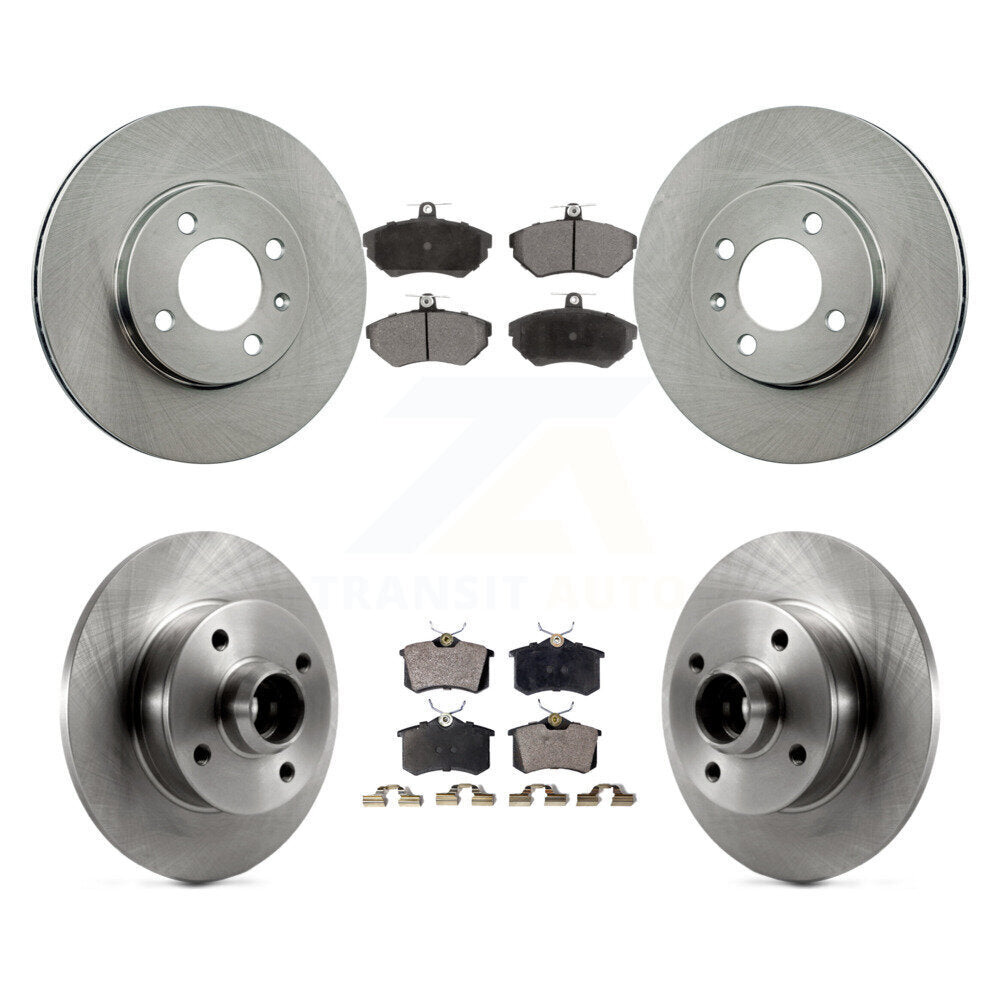 [Avant + Arrière] Kit de Disque et plaquette (céramique) de frein pour Volkswagen Cabrio K8T-103468