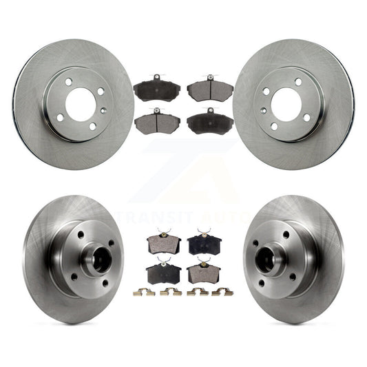 [Avant + Arrière] Kit de Disque et plaquette (céramique) de frein pour Volkswagen Cabrio K8T-103468